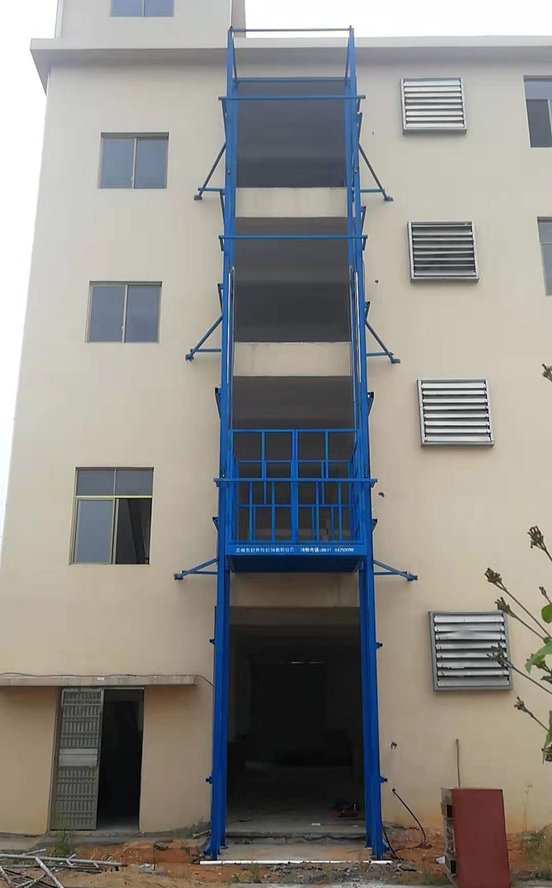 深圳室外导轨式升降平台